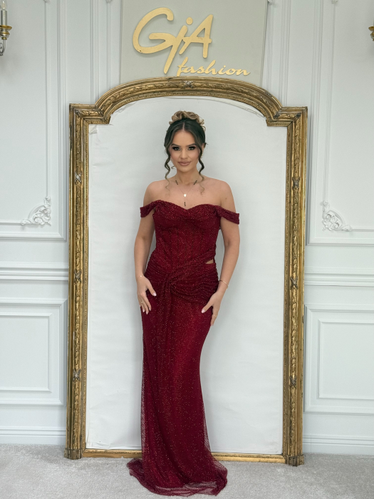 Rochie Asissia Bordo [4]