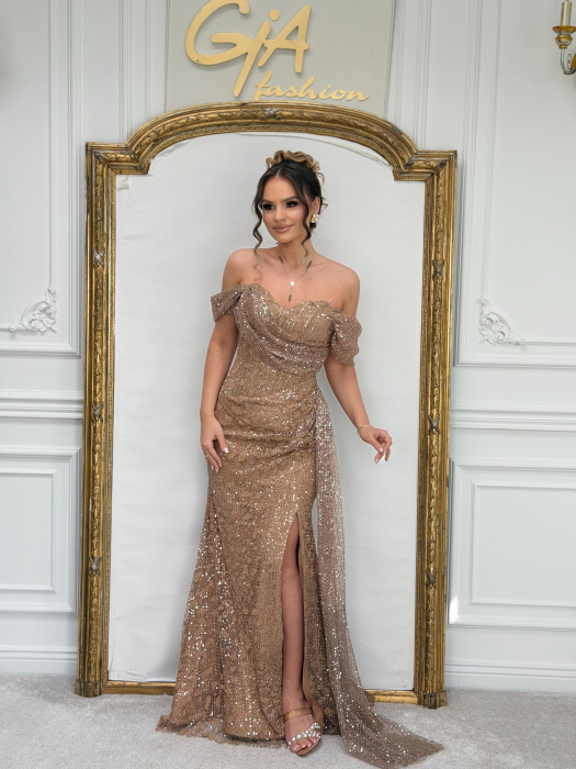 Rochie Atenia Beige [5]