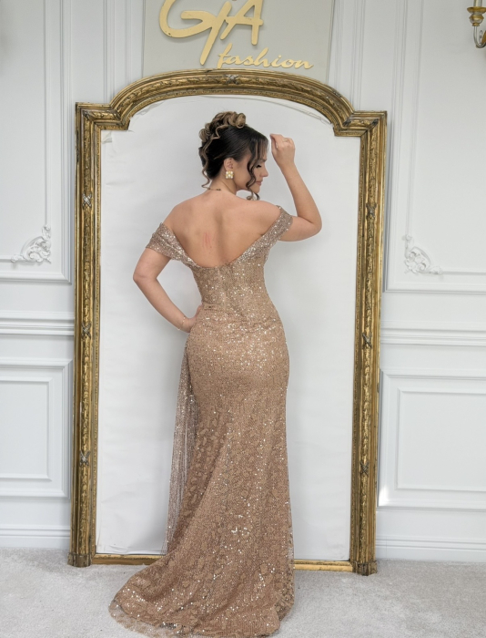 Rochie Atenia Beige [6]