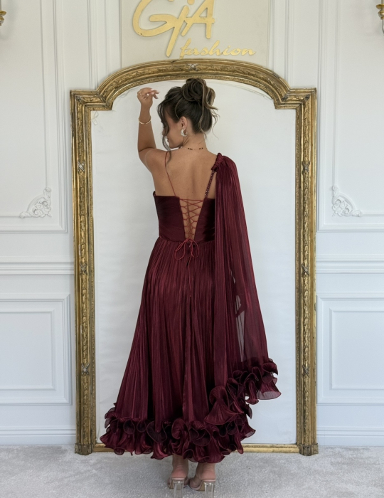 Rochie Avedi Bordo [8]
