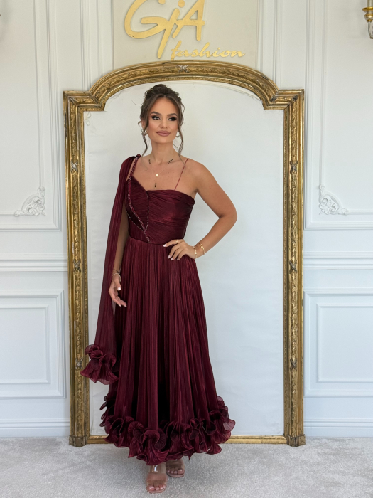 Rochie Avedi Bordo [7]