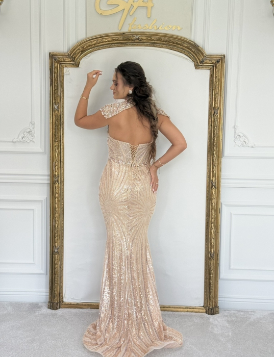 Rochie Averella Gold [10]