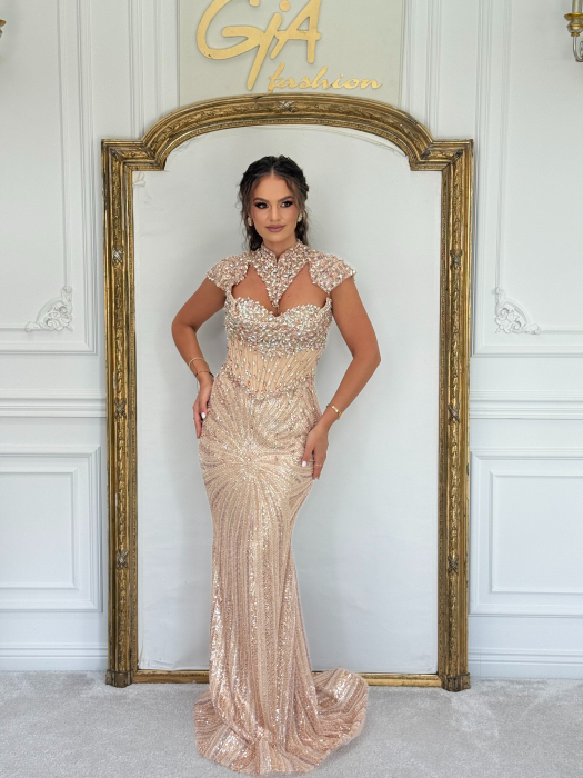 Rochie Averella Gold [6]