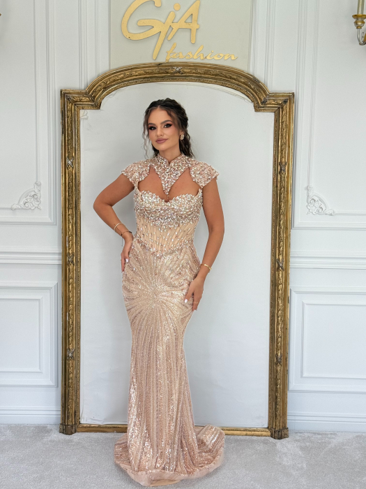 Rochie Averella Gold [9]