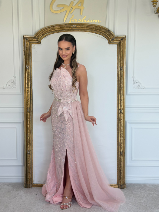 Rochie Axellia Pink [5]