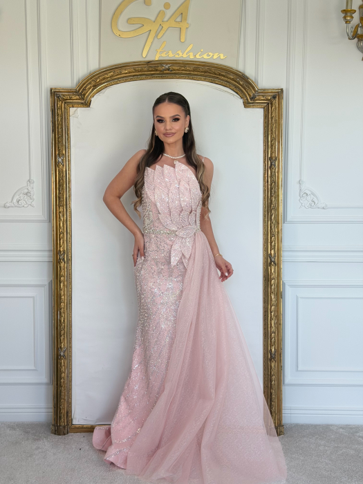 Rochie Axellia Pink [3]