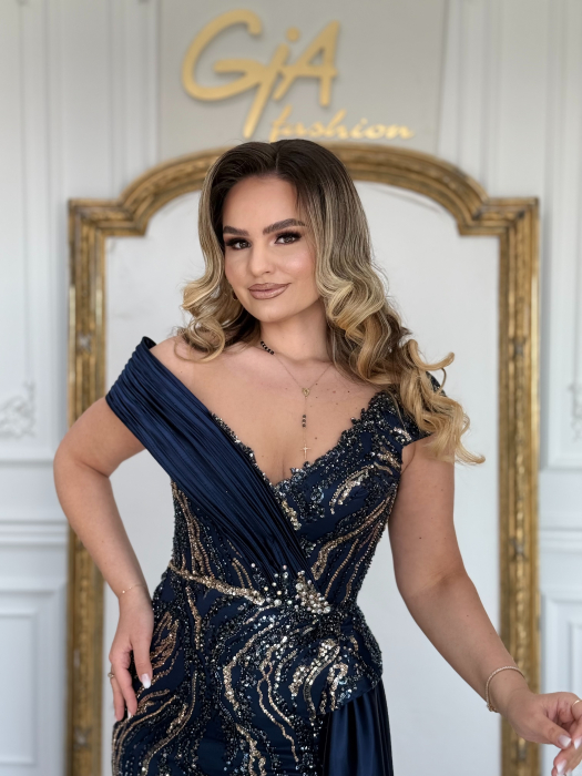 Rochie Azellia blue [10]