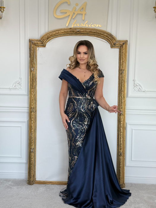 Rochie Azellia blue [5]