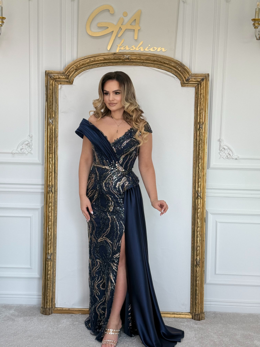 Rochie Azellia blue [12]