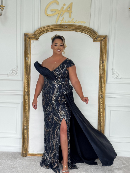 Rochie Azellia blue [16]