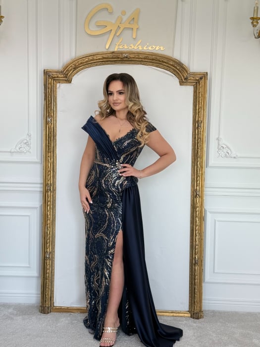Rochie Azellia blue [9]