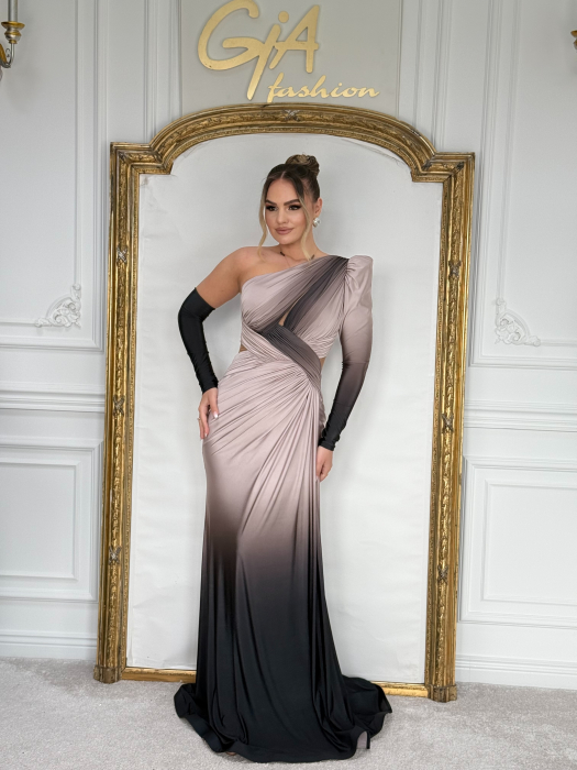 Rochie Azesa GRAY BLACK [5]