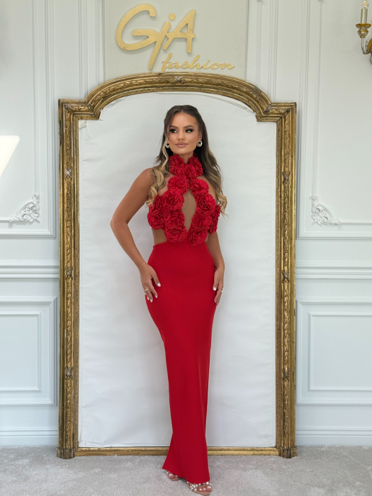 Rochie Bloom Red [1]