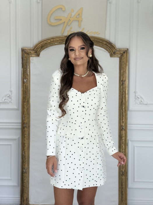 Rochie Buble White [4]