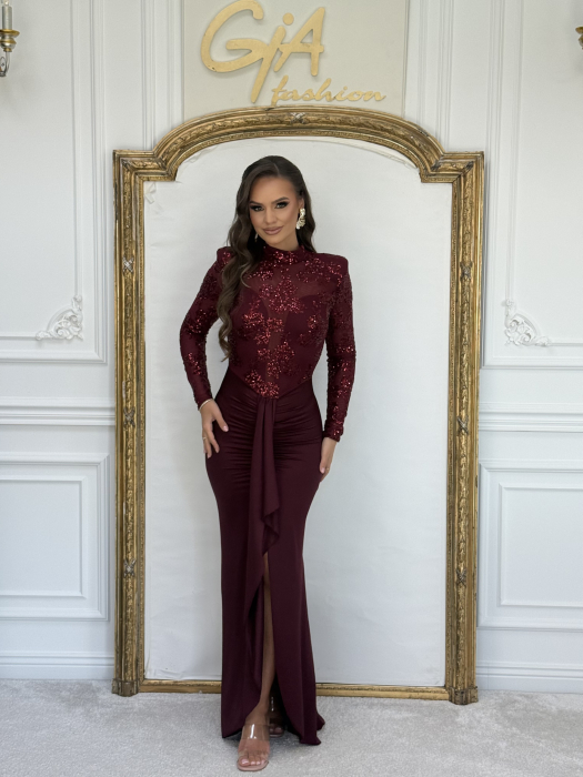 Rochie Calemia Bordo [3]