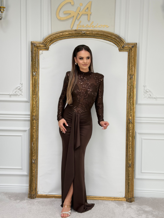Rochie Calemia Brown [1]