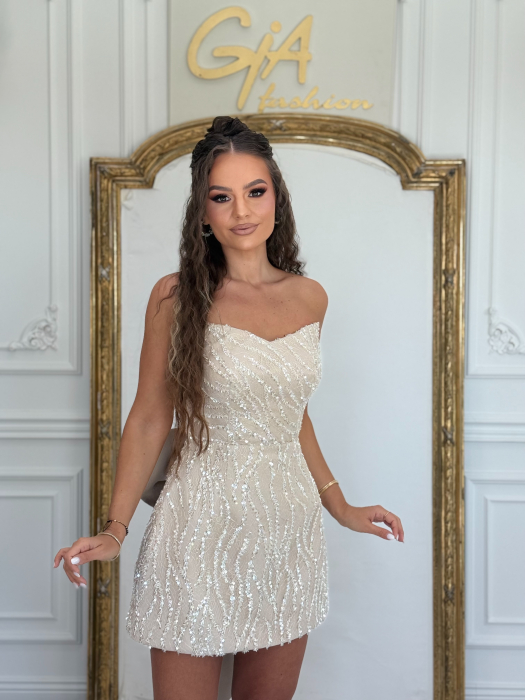 Rochie Calenia Beige [2]