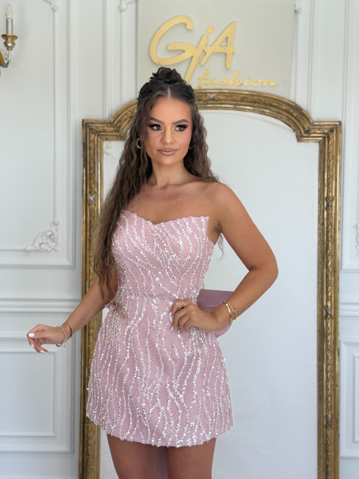 Rochie Calenia Pink [5]