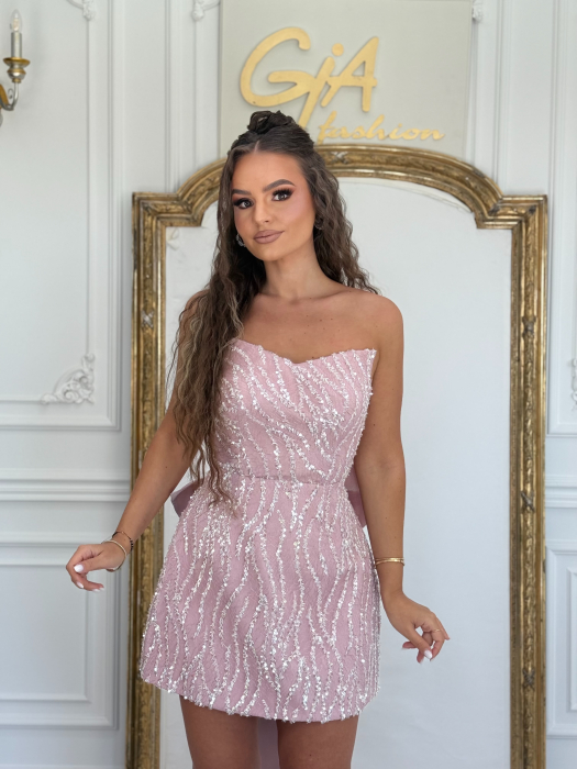 Rochie Calenia Pink [6]