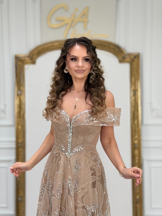 Rochie Calline Beige [2]