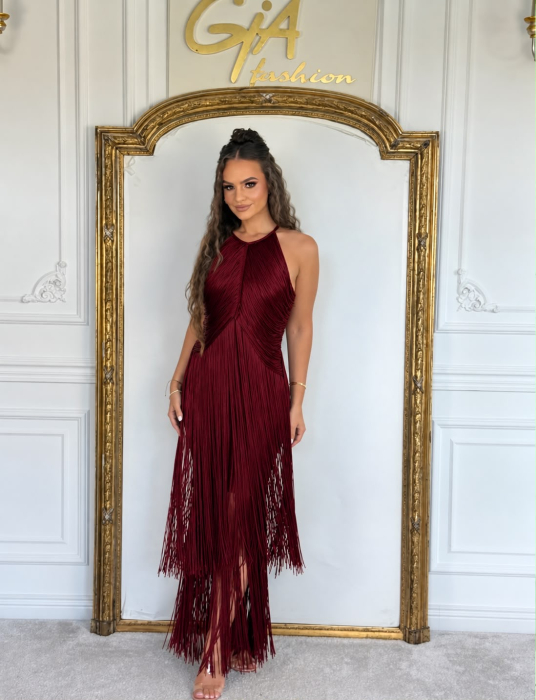Rochie Caneria Bordo [4]