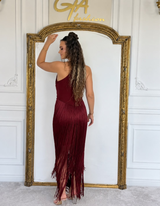 Rochie Caneria Bordo [3]