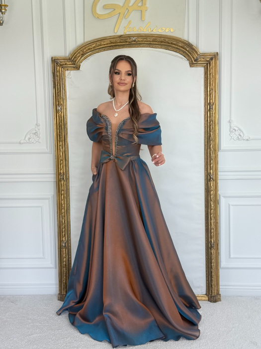 Rochie Carenna Brown [3]