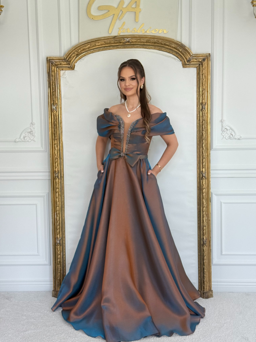 Rochie Carenna Brown [5]