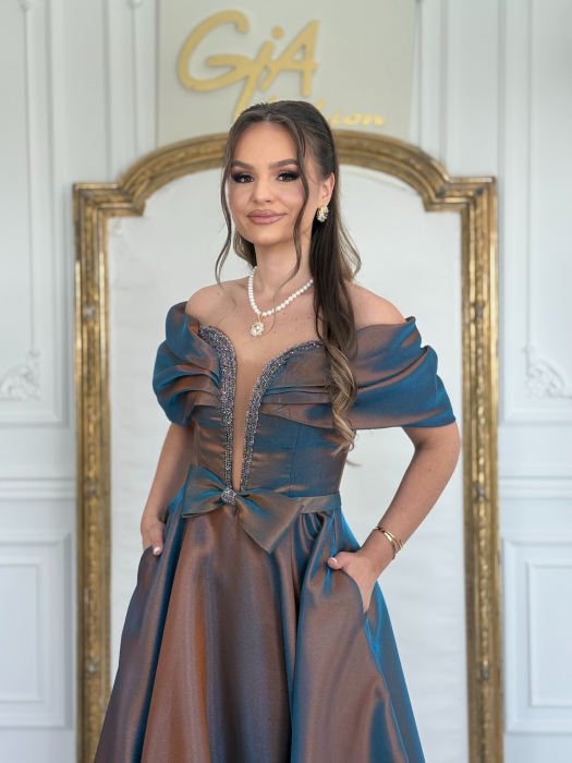 Rochie Carenna Brown [4]