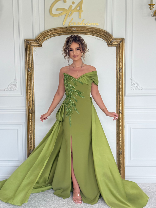 Rochie Caressy Green [3]