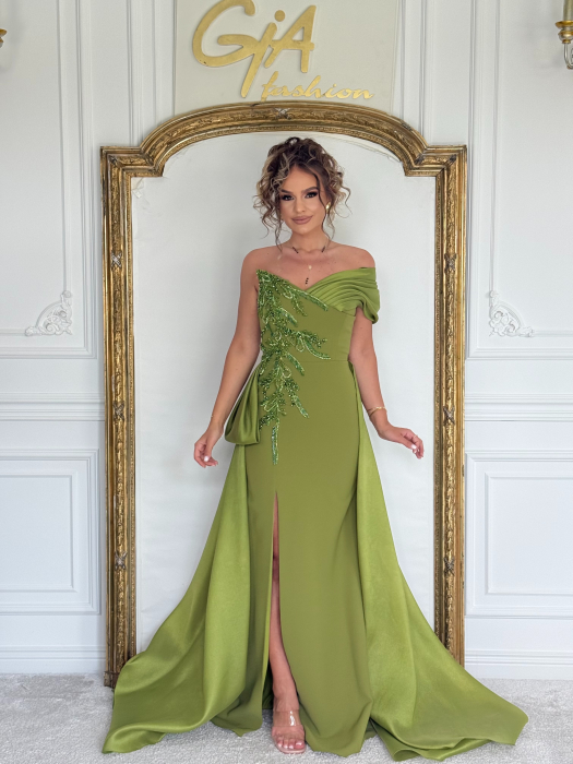 Rochie Caressy Green [4]