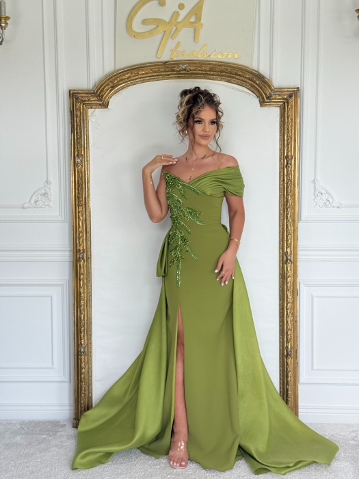 Rochie Caressy Green [5]
