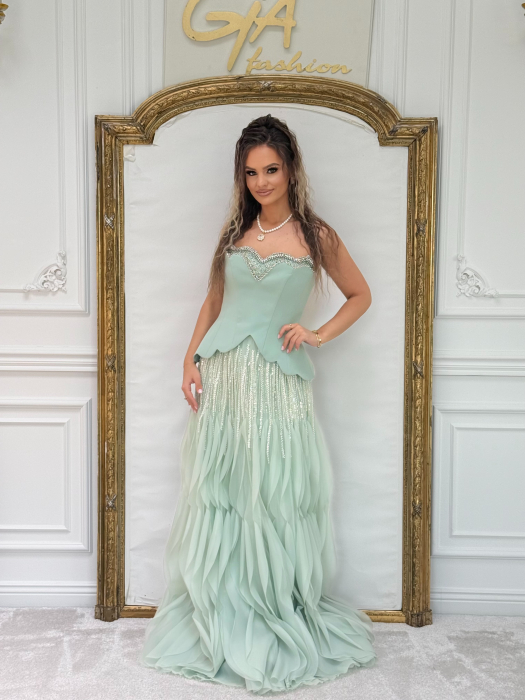 Rochie Carisse Mint [4]