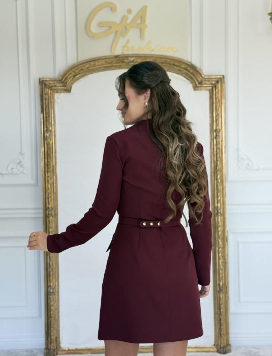 Rochie Cavera Bordo [7]