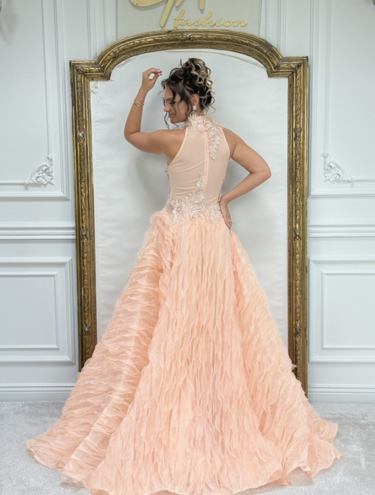 Rochie Cerella Peach [7]