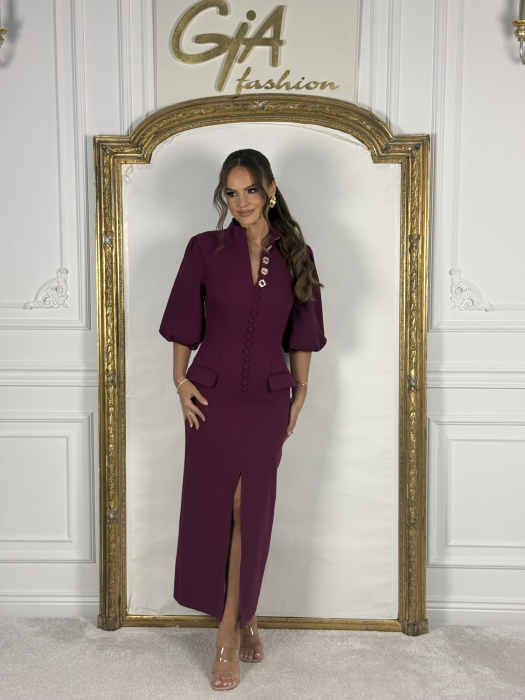 Rochie Ceremia Bordo [3]