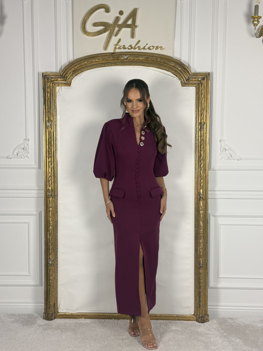 Rochie Ceremia Bordo [2]