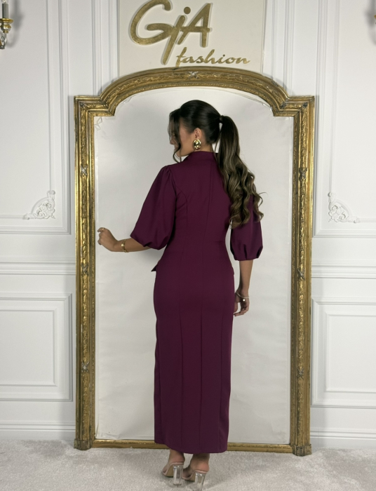 Rochie Ceremia Bordo [6]