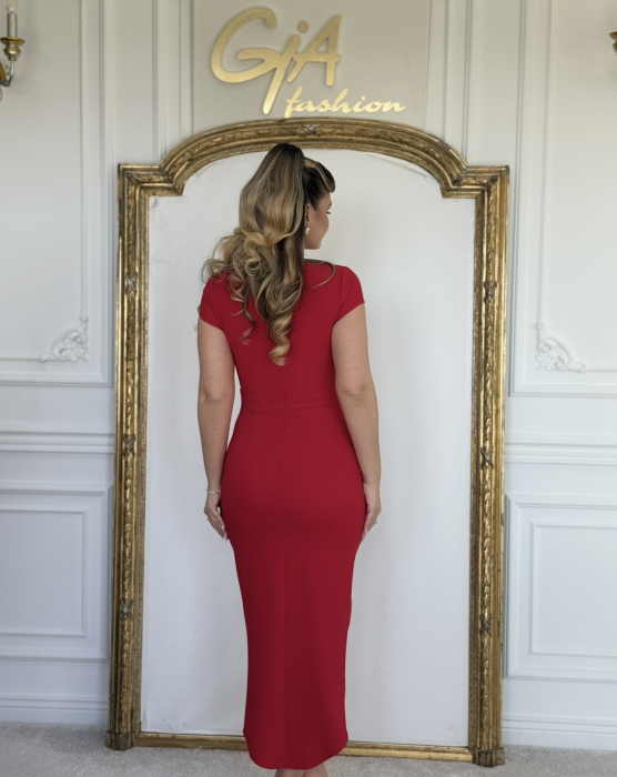 Rochie Cerissia Red [6]
