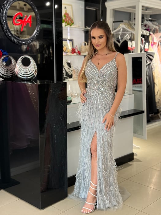 Rochie Cevessia Gray [4]
