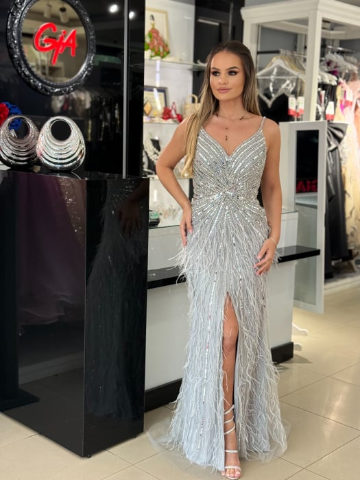 Rochie Cevessia Gray [7]