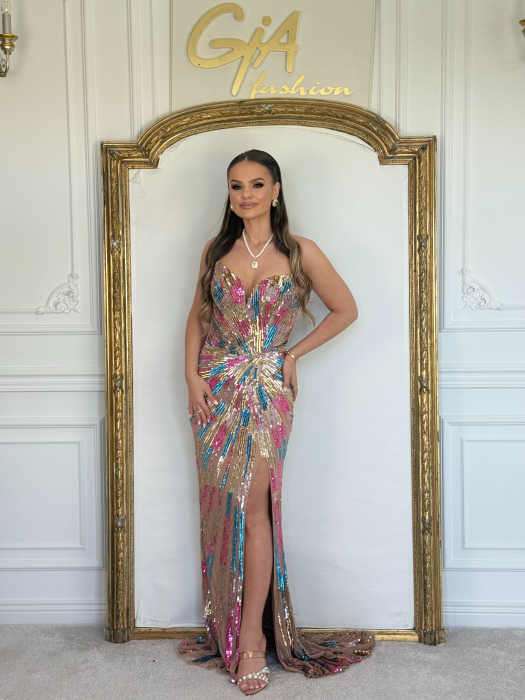 Rochie Coloressa Beige Colors [5]