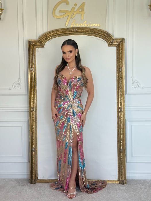 Rochie Coloressa Beige Colors [1]