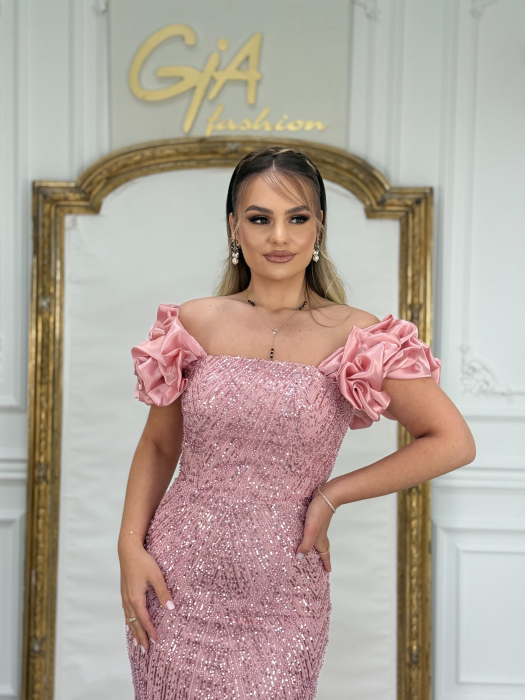 Rochie Daleasia Pink [1]