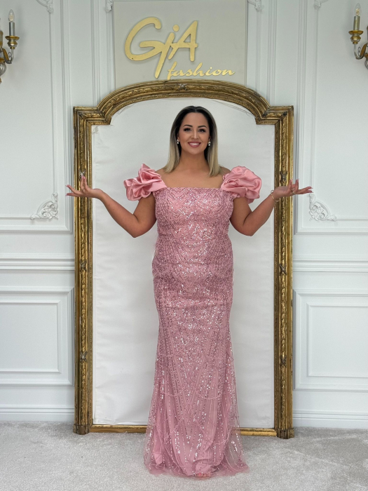 Rochie Daleasia Pink [10]