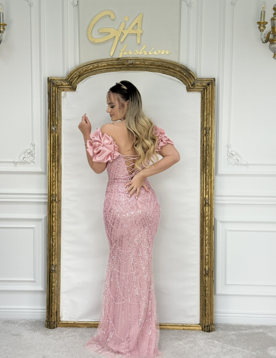 Rochie Daleasia Pink [7]