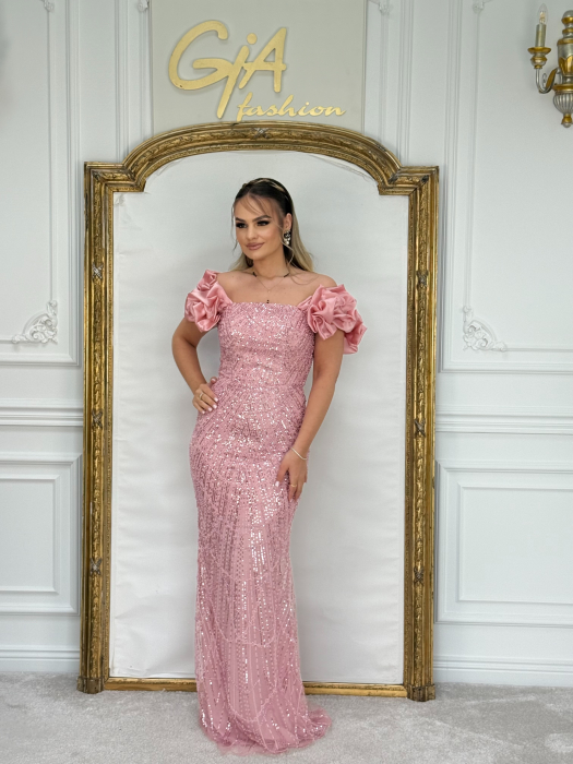 Rochie Daleasia Pink [6]
