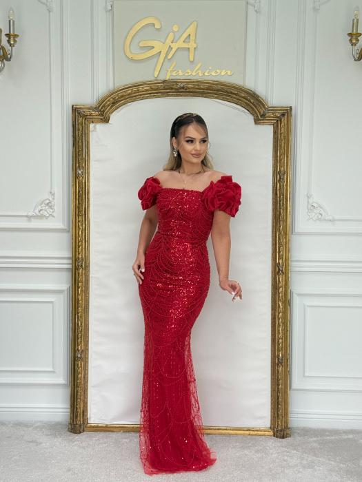 Rochie Daleasia Red [3]
