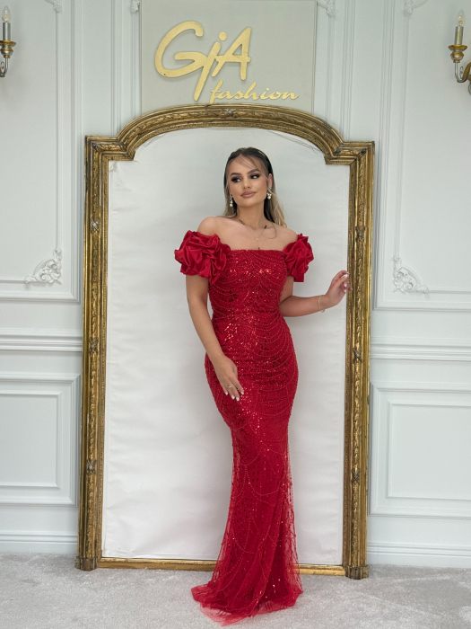 Rochie Daleasia Red [4]