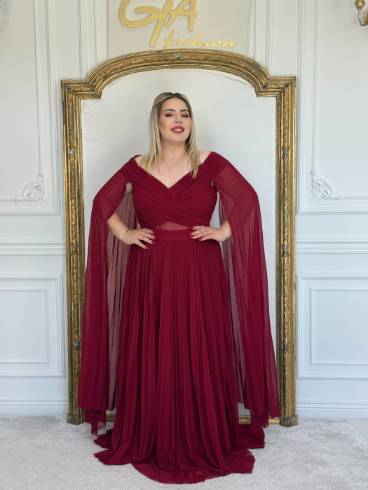 Rochie Dealli Bordo [3]